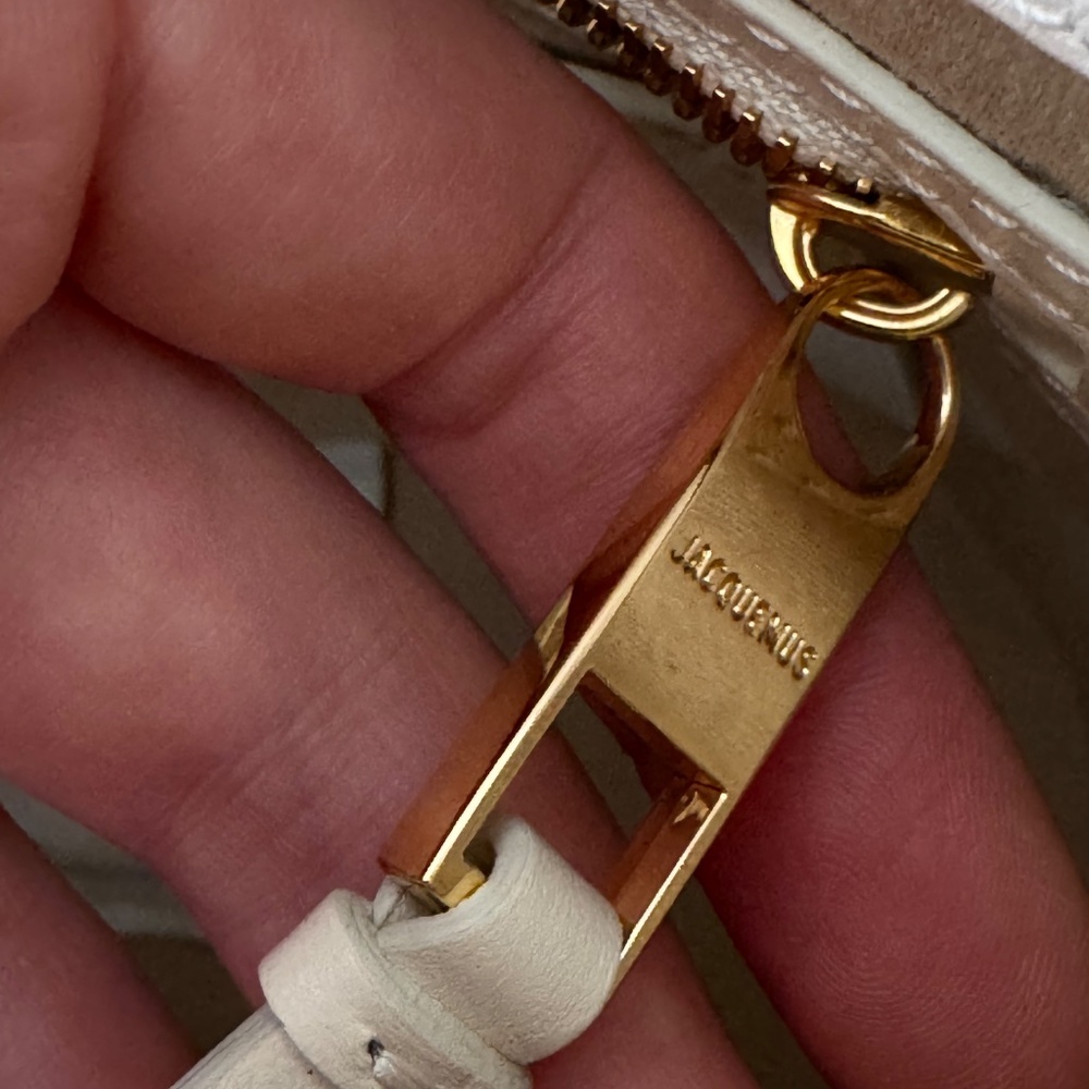 Jacquemus Le Petit Tourni Bucket Bag In Cream. Pristine! - Picture 8 of 17